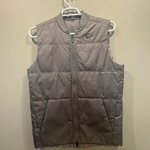 Nike Men's Charcoal Quilted Vest
